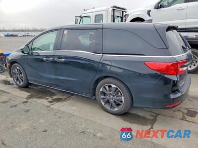 Drugie zdjęcie samochodu z przodu: 2021 HONDA ODYSSEY ELITE VIN:5FNRL6H98MB006382 - miniatura