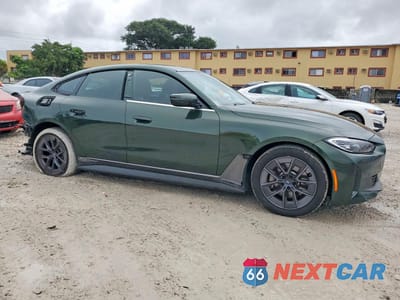 Czwarte zdjęcie samochodu z boku: 2024 BMW I4 EDRIVE 35 VIN:WBY43AW05RFS39056 - miniatura