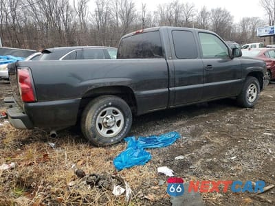 Trzecie zdjęcie samochodu z tyłu: 2004 CHEVROLET SILVERADO C1500 VIN:1GCEC19XX4Z180026 - miniatura