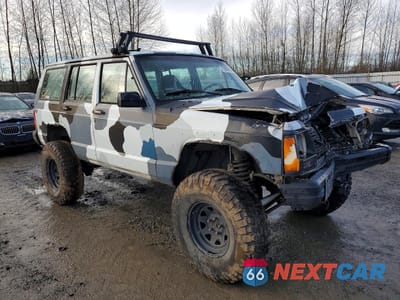 Czwarte zdjęcie samochodu z boku: 1987 JEEP CHEROKEE LAREDO VIN:1JCML7843HT135622 - miniatura