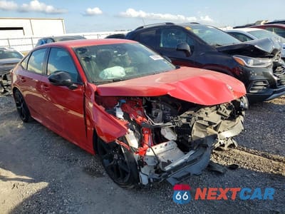 Czwarte zdjęcie samochodu z boku: 2025 HONDA CIVIC SPORT VIN:2HGFE2F54SH579424 - miniatura