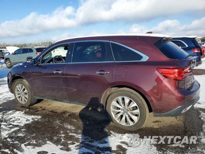 Drugie zdjęcie samochodu z przodu: 2016 ACURA MDX TECHNOLOGY VIN:5FRYD4H63GB015805 - miniatura