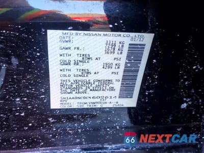 Zdjęcie 13 z 13 samochodu: 2012 NISSAN ARMADA SV VIN:5N1AA0NC0CN609614 - miniatura