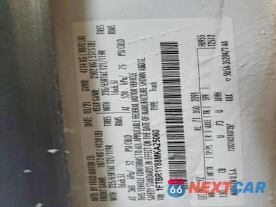 Zdjęcie 12 z 12 samochodu: 2021 FORD TRANSIT T-250 VIN:1FTBR1Y88MKA25060 - miniatura