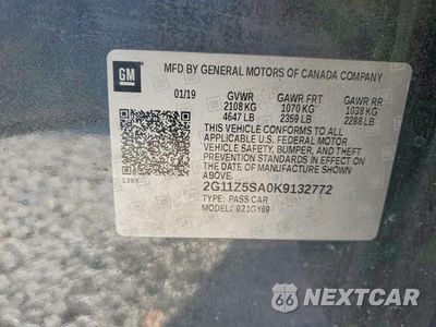 Zdjęcie 23 z 24 samochodu: 2019 CHEVROLET IMPALA LT VIN:2G11Z5SA0K9132772 - miniatura