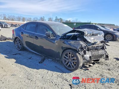 Czwarte zdjęcie samochodu z boku: 2017 LEXUS IS 350 VIN:JTHBE1D26H5029110 - miniatura