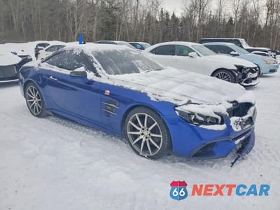 Czwarte zdjęcie samochodu z boku: 2017 MERCEDES-BENZ SL 550 VIN:WDDJK7DA8HF049925 - miniatura