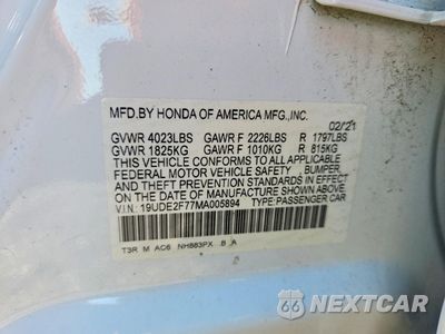 Zdjęcie 12 z 13 samochodu: 2021 ACURA ILX PREMIUM VIN:19UDE2F77MA005894 - miniatura