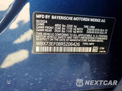 Zdjęcie 13 z 13 samochodu: 2024 BMW X1 XDRIVE28I VIN:WBX73EF08R5Z06426 - miniatura