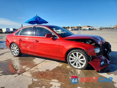 Czwarte zdjęcie samochodu z boku: 2013 AUDI A4 PREMIUM PLUS VIN:WAUFFAFL1DN019954 - miniatura