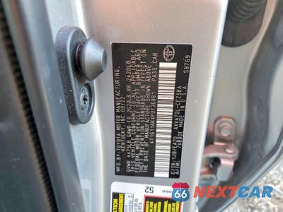 Zdjęcie 12 z 13 samochodu: 2023 TOYOTA CAMRY SE NIGHT SHADE VIN:4T1G11AKXPU736881 - miniatura