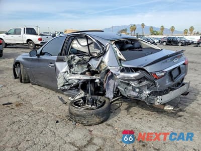 Drugie zdjęcie samochodu z przodu: 2019 INFINITI Q50 LUXE VIN:JN1EV7AP1KM518015 - miniatura