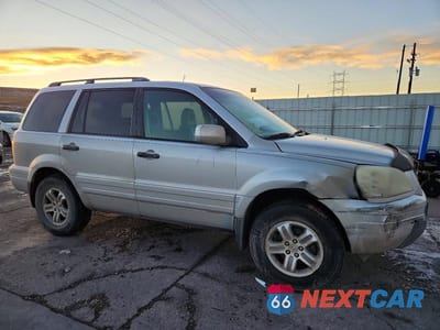 Czwarte zdjęcie samochodu z boku: 2003 HONDA PILOT EXL VIN:2HKYF18573H527161 - miniatura
