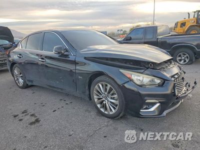 Czwarte zdjęcie samochodu z boku: 2018 INFINITI Q50 LUXE VIN:JN1EV7AR7JM440761 - miniatura