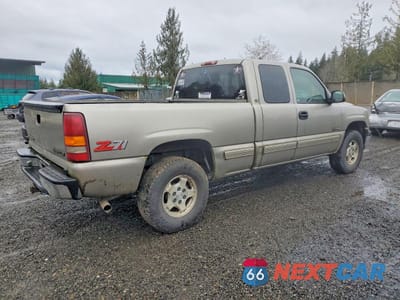 Trzecie zdjęcie samochodu z tyłu: 2000 CHEVROLET SILVERADO K1500 VIN:1GCEK19T9YE150562 - miniatura