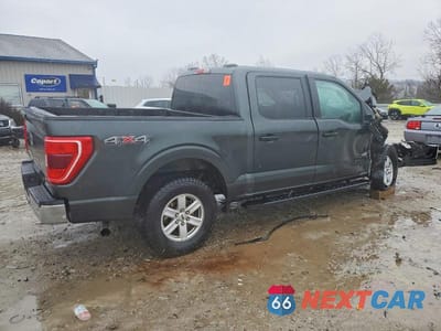 Trzecie zdjęcie samochodu z tyłu: 2021 FORD F150 SUPERCREW VIN:1FTEW1EP9MKE57917 - miniatura