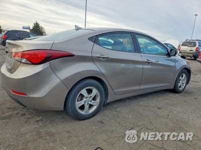 Trzecie zdjęcie samochodu z tyłu: 2015 HYUNDAI ELANTRA SE VIN:5NPDH4AE3FH582781 - miniatura