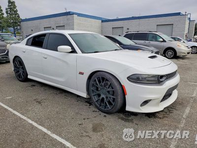 Czwarte zdjęcie samochodu z boku: 2019 DODGE CHARGER SCAT PACK VIN:2C3CDXGJ7KH552896 - miniatura