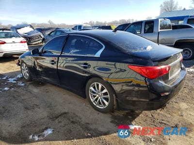 Drugie zdjęcie samochodu z przodu: 2014 INFINITI Q50 PREMIUM VIN:JN1BV7AP1EM681433 - miniatura