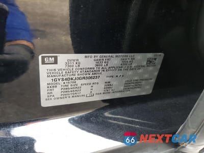 Zdjęcie 14 z 14 samochodu: 2016 CADILLAC ESCALADE PLATINUM VIN:1GYS4DKJ0GR306237 - miniatura
