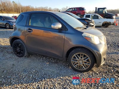 Czwarte zdjęcie samochodu z boku: 2012 TOYOTA SCION IQ VIN:JTNJJXB03CJ012466 - miniatura