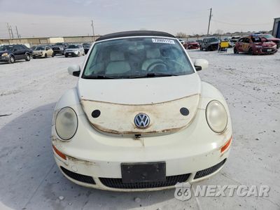 Piąte zdjęcie samochodu w środku: 2007 VOLKSWAGEN NEW BEETLE TRIPLE WHITE VIN:3VWFF31Y17M420854 - miniatura