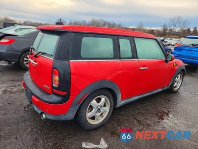 Trzecie zdjęcie samochodu z tyłu: 2009 MINI COOPER CLUBMAN VIN:WMWML33589TN68653 - miniatura