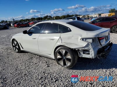 Drugie zdjęcie samochodu z przodu: 2023 BMW I4 EDRIVE 35 VIN:WBY43AW05PFR08357 - miniatura