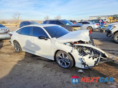 Czwarte zdjęcie samochodu z boku: 2026 HONDA CIVIC SPORT VIN:2HGFE4F89TH311380 - miniatura