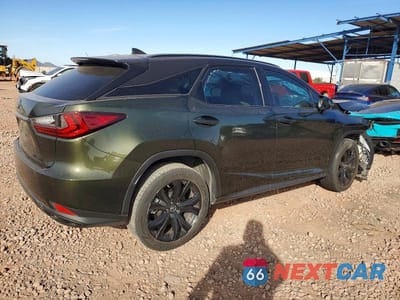Trzecie zdjęcie samochodu z tyłu: 2022 LEXUS RX 350 VIN:2T2HZMDA2NC355635 - miniatura