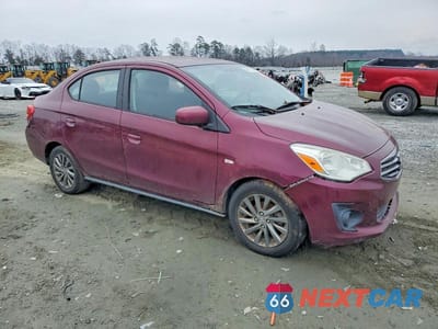 Czwarte zdjęcie samochodu z boku: 2019 MITSUBISHI MIRAGE G4 ES VIN:ML32F3FJ6KHF04927 - miniatura
