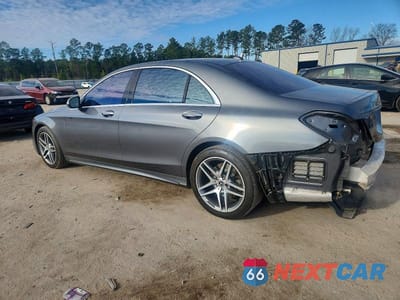 Drugie zdjęcie samochodu z przodu: 2020 MERCEDES-BENZ S 560 4MATIC VIN:WDDUG8GB7LA523152 - miniatura
