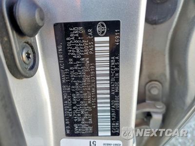 Zdjęcie 12 z 12 samochodu: 2020 TOYOTA CAMRY LE VIN:4T1C11AK3LU319191 - miniatura