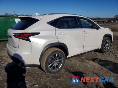Trzecie zdjęcie samochodu z tyłu: 2016 LEXUS NX 200T BASE VIN:JTJYARBZ4G2034471 - miniatura