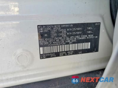Zdjęcie 14 z 14 samochodu: 2021 TOYOTA VENZA LE VIN:JTEAAAAH6MJ075289 - miniatura