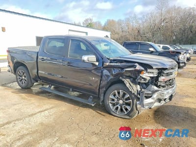Czwarte zdjęcie samochodu z boku: 2022 CHEVROLET SILVERADO C1500 LT VIN:2GCPACED5N1506427 - miniatura