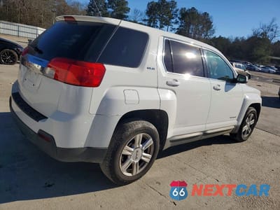 Trzecie zdjęcie samochodu z tyłu: 2015 GMC TERRAIN SLE VIN:2GKALMEK5F6332758 - miniatura
