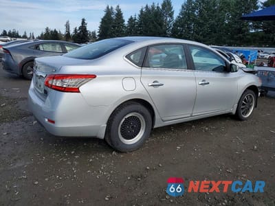 Trzecie zdjęcie samochodu z tyłu: 2014 NISS SENTRA SV VIN:3N1AB7AP0EY270042 - miniatura