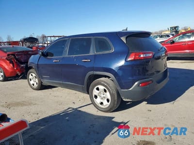 Drugie zdjęcie samochodu z przodu: 2015 JEEP CHEROKEE SPORT VIN:1C4PJLAB2FW572416 - miniatura