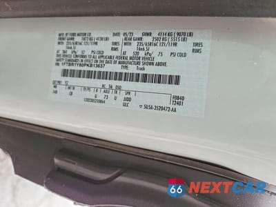 Zdjęcie 13 z 13 samochodu: 2023 FORD TRANSIT 250 UTILITY / SERVICE VAN VIN:1FTBR1Y80PKB13637 - miniatura