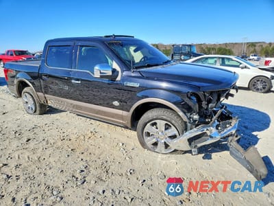 Czwarte zdjęcie samochodu z boku: 2019 FORD F150 SUPERCREW VIN:1FTEW1E58KFA27820 - miniatura