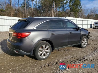 Trzecie zdjęcie samochodu z tyłu: 2015 ACURA MDX ADVANCE VIN:5FRYD3H81FB003095 - miniatura