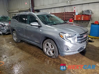 Czwarte zdjęcie samochodu z boku: 2018 GMC TERRAIN SLT VIN:3GKALVEVXJL292181 - miniatura