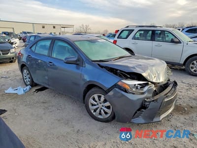 Czwarte zdjęcie samochodu z boku: 2016 TOYOTA COROLLA L VIN:2T1BURHE5GC519224 - miniatura