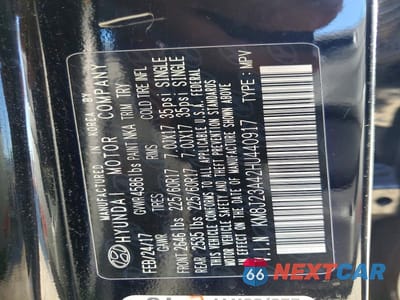 Zdjęcie 13 z 13 samochodu: 2017 HYUNDAI TUCSON SE VIN:KM8J23A42HU440917 - miniatura