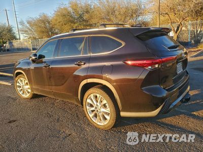 Drugie zdjęcie samochodu z przodu: 2021 TOYOTA HIGHLANDER HYBRID LIMITED VIN:5TDYARAH8MS007323 - miniatura