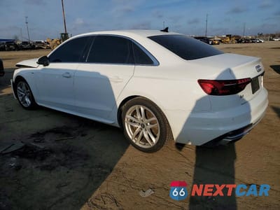 Drugie zdjęcie samochodu z przodu: 2022 AUDI A4 PREMIUM PLUS 45 VIN:WAUEAAF46NN013698 - miniatura