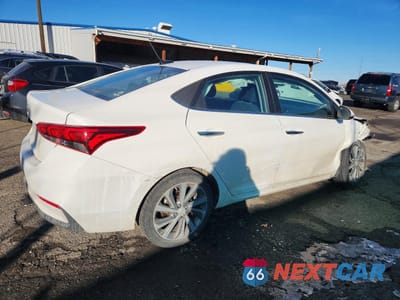 Trzecie zdjęcie samochodu z tyłu: 2021 HYUNDAI ACCENT LIMITED VIN:3KPC34A60ME152713 - miniatura