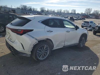 Trzecie zdjęcie samochodu z tyłu: 2022 LEXUS NX 350H VIN:JTJHKCEZ5N2009792 - miniatura