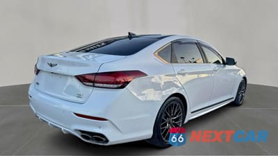 Czwarte zdjęcie samochodu z boku: 2018 GENESIS G80 SPORT VIN:KMHGN4JB9JU274939 - miniatura